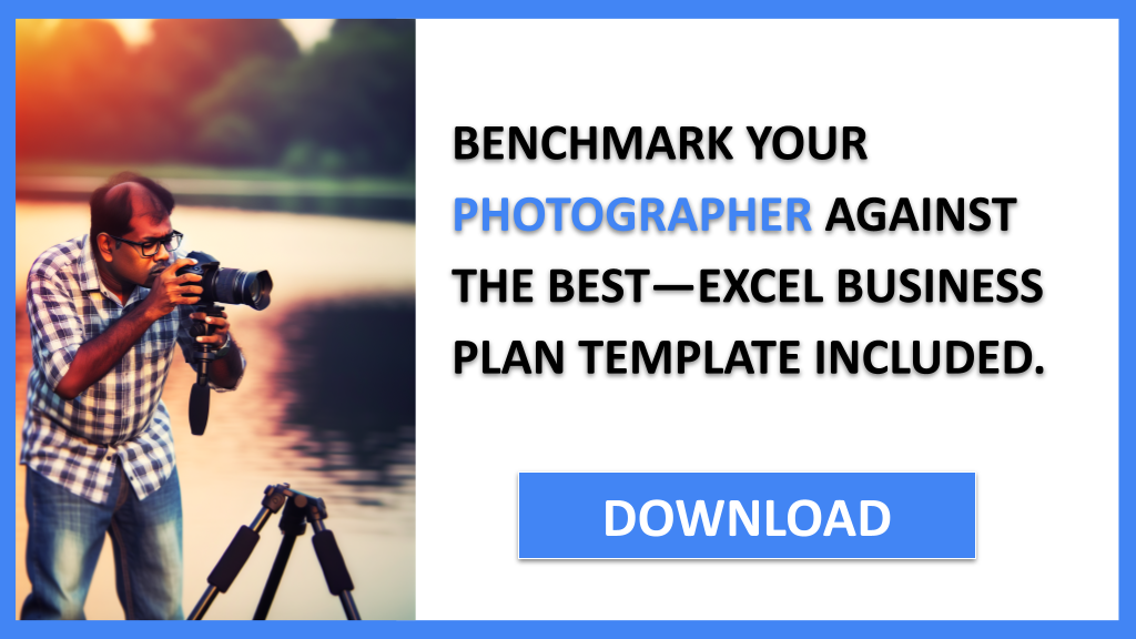 Business Plan Example for Photographer - Photographer Competition Study- CTA2
