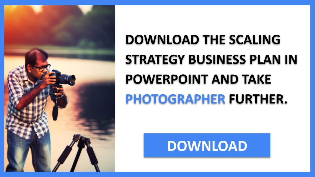 Business Plan Example for Photographer - Photographer Growth Strategy- CTA2
