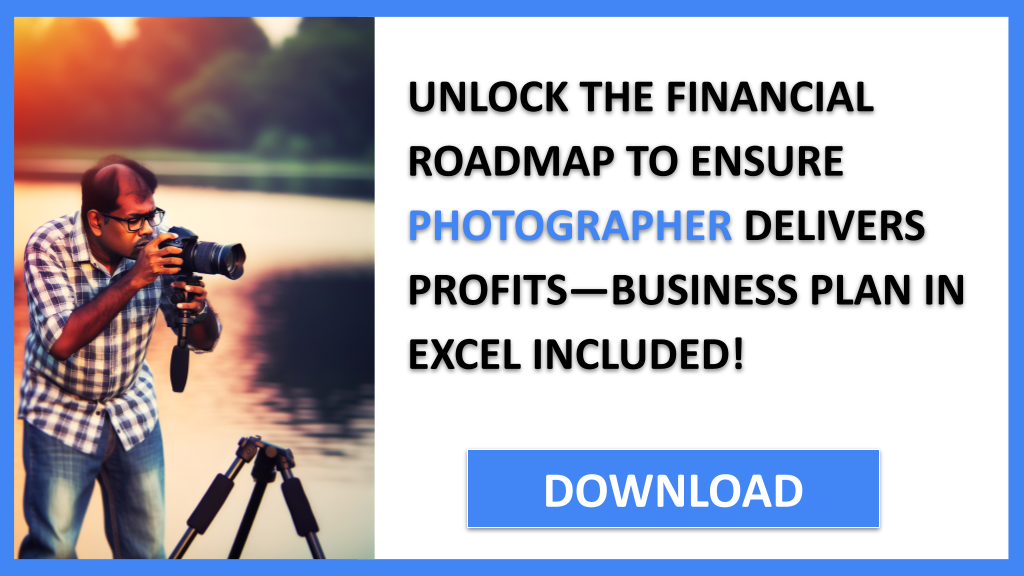 Business Plan Example for Photographer - Photographer Profitability- CTA2