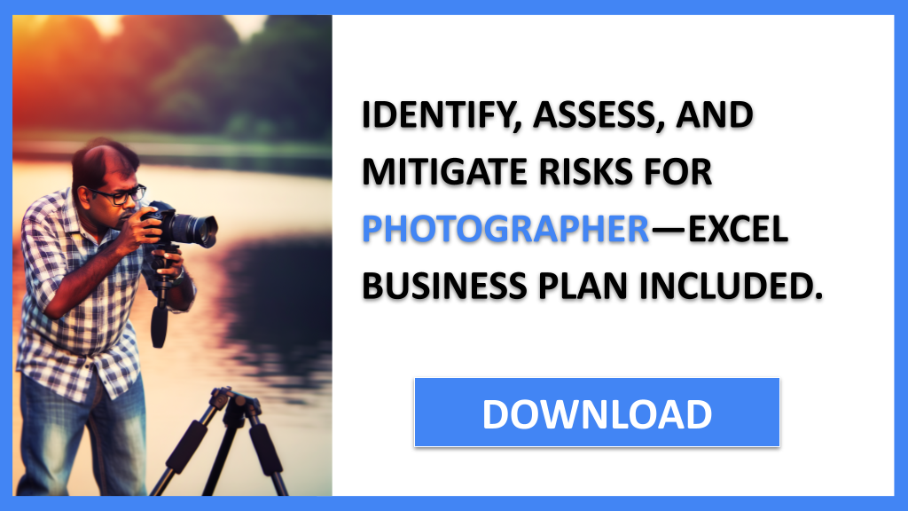 Business Plan Example for Photographer - Photographer Risk Management- CTA2