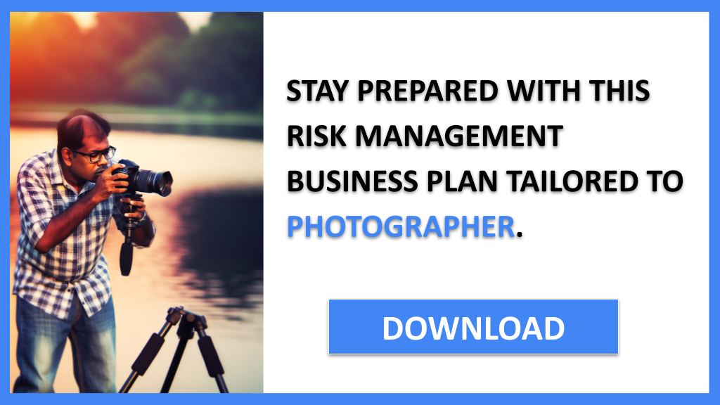Business Plan Example for Photographer - Photographer Risk Management- CTA3