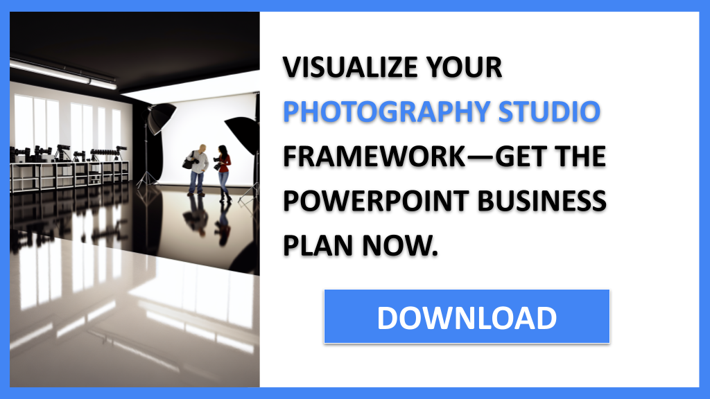 Business Plan Example for Photography Studio - Photography Studio Business Model Canvas- CTA3