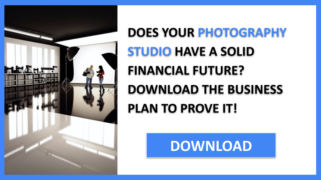 Business Plan Example for Photography Studio - Photography Studio Financial Plan- CTA1