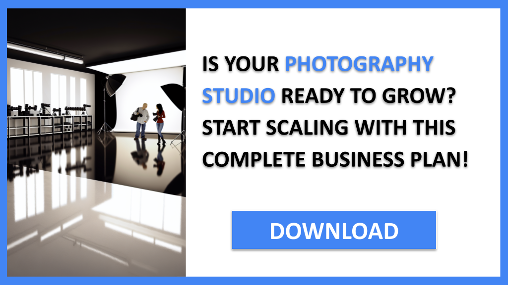 Business Plan Example for Photography Studio - Photography Studio Growth Strategy- CTA1