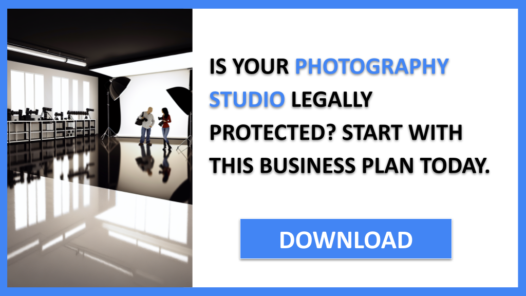Business Plan Example for Photography Studio - Photography Studio Legal Considerations- CTA1