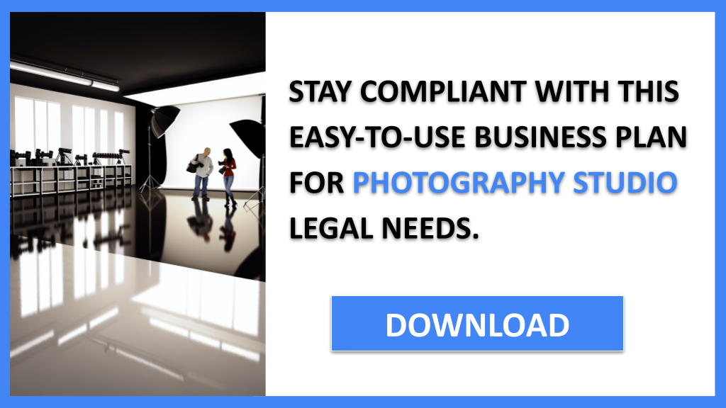 Business Plan Example for Photography Studio - Photography Studio Legal Considerations- CTA3