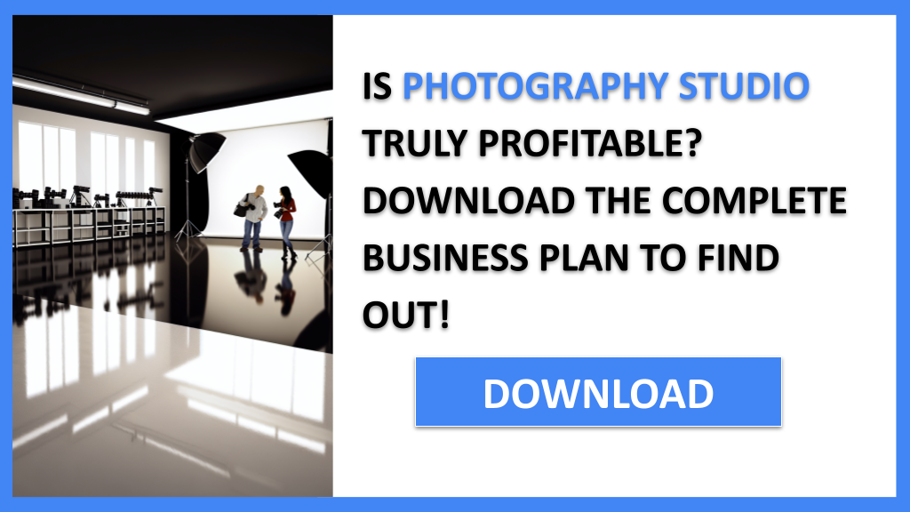 Business Plan Example for Photography Studio - Photography Studio Profitability- CTA1