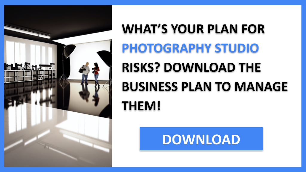 Business Plan Example for Photography Studio - Photography Studio Risk Management- CTA1
