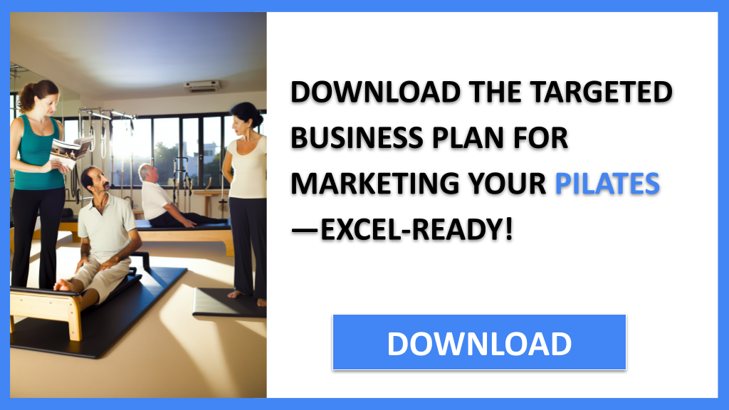 Business Plan Example for Pilates - Pilates Marketing Plan- CTA2