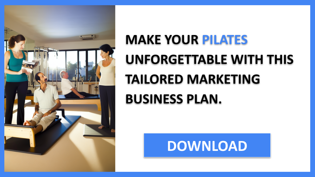 Business Plan Example for Pilates - Pilates Marketing Plan- CTA3