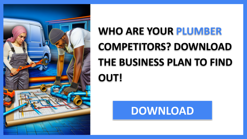 Business Plan Example for Plumber - Plumber Competition Study- CTA1