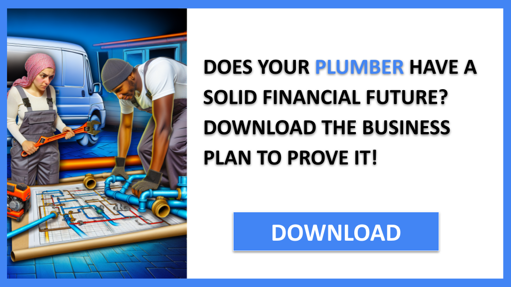 Business Plan Example for Plumber - Plumber Financial Plan- CTA1
