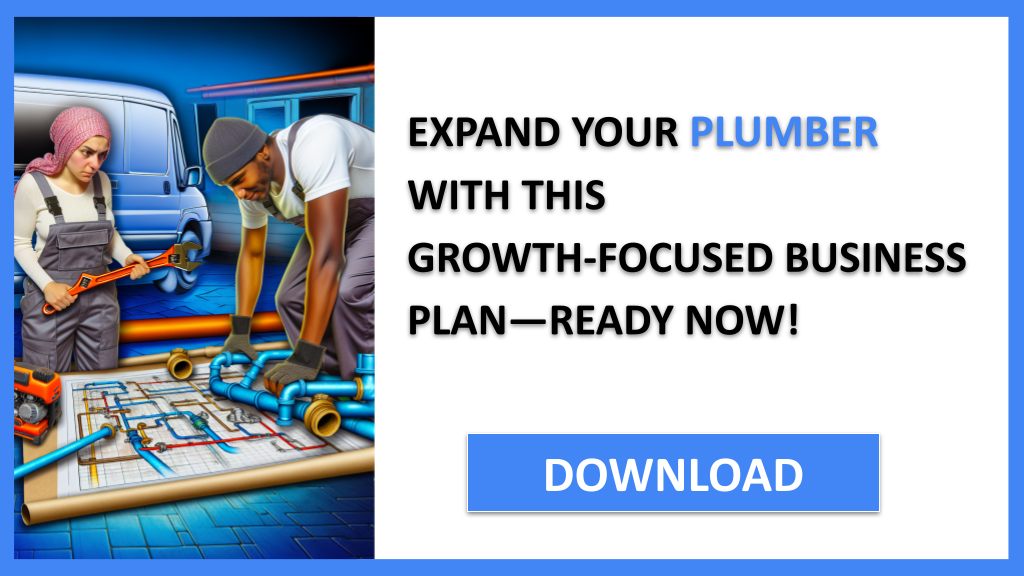 Business Plan Example for Plumber - Plumber Growth Strategy- CTA3