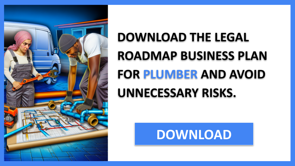 Business Plan Example for Plumber - Plumber Legal Considerations- CTA2