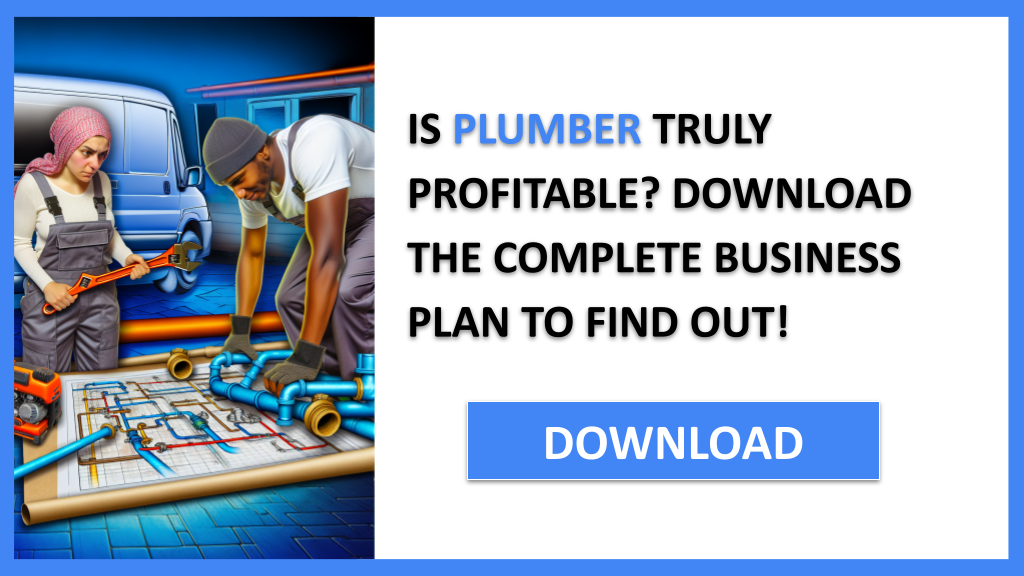 Business Plan Example for Plumber - Plumber Profitability- CTA1