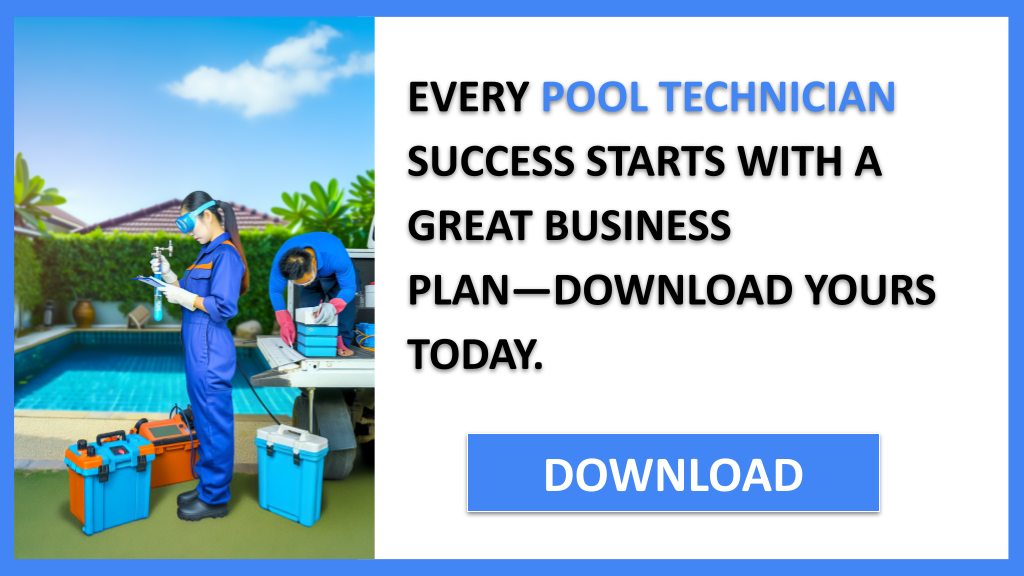 Business Plan Example for Pool Technician - Pool Technician Business Plan- CTA1