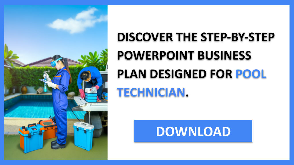 Business Plan Example for Pool Technician - Pool Technician Business Plan- CTA2