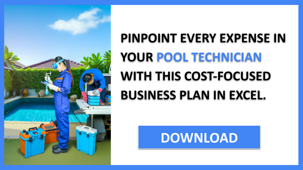 Business Plan Example for Pool Technician - Pool Technician Costs- CTA2