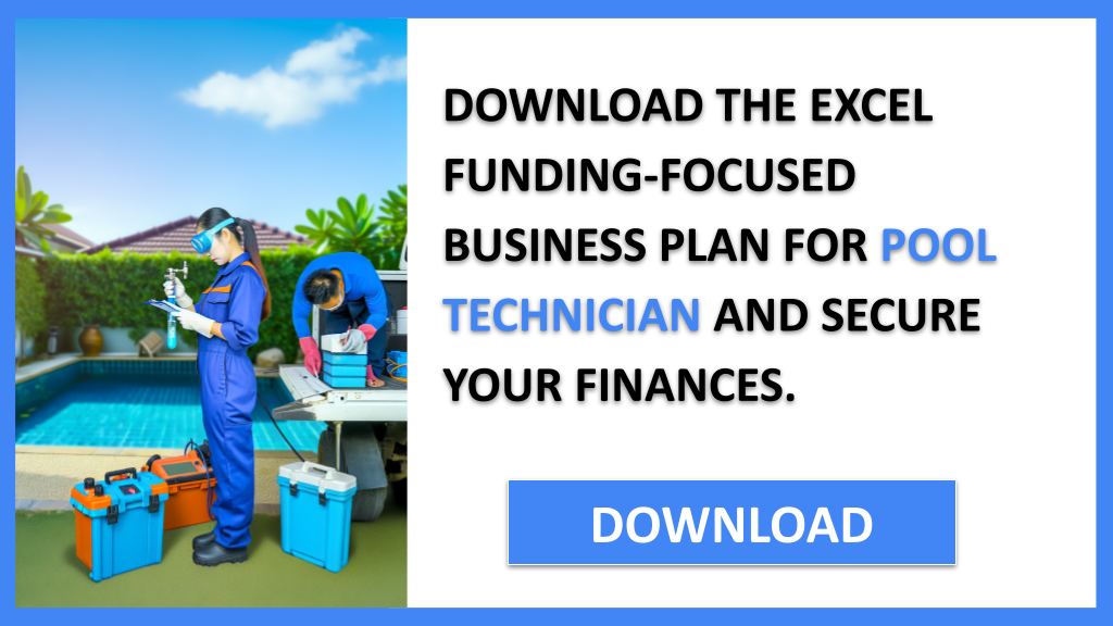 Business Plan Example for Pool Technician - Pool Technician Funding Options- CTA2