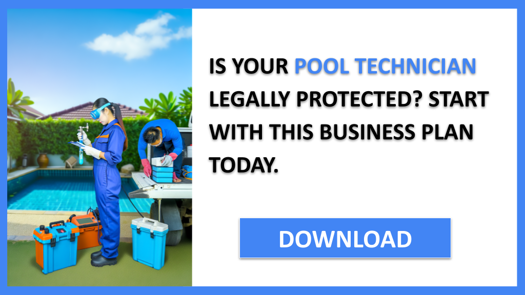 Business Plan Example for Pool Technician - Pool Technician Legal Considerations- CTA1