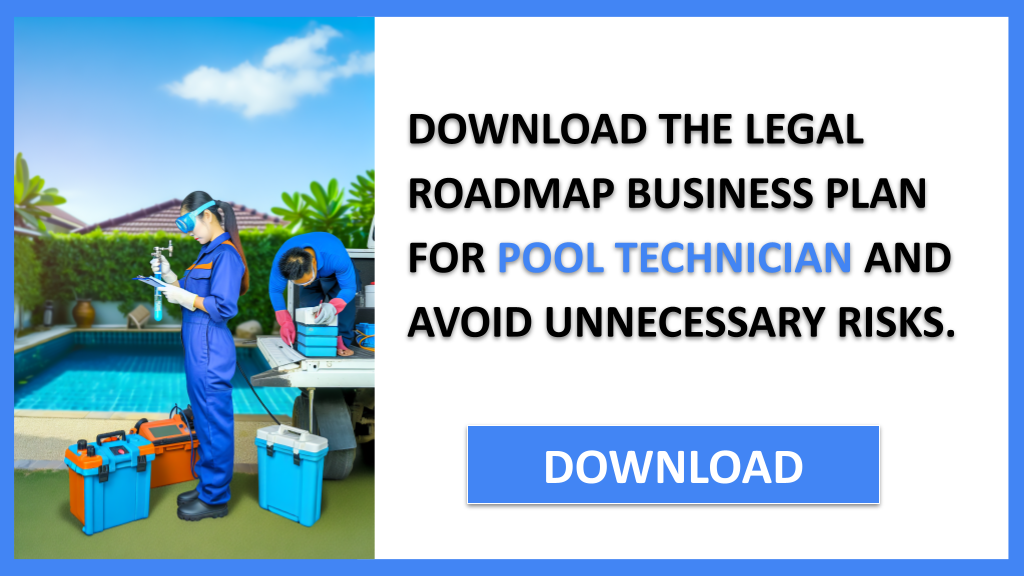 Business Plan Example for Pool Technician - Pool Technician Legal Considerations- CTA2