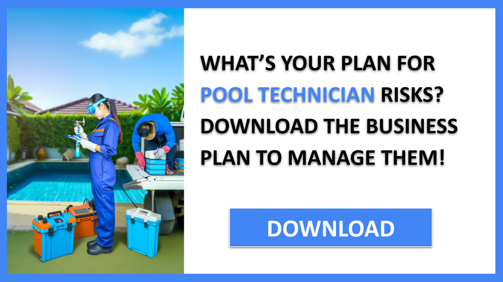 Business Plan Example for Pool Technician - Pool Technician Risk Management- CTA1