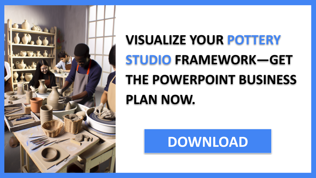 Business Plan Example for Pottery Studio - Pottery Studio Business Model Canvas- CTA3