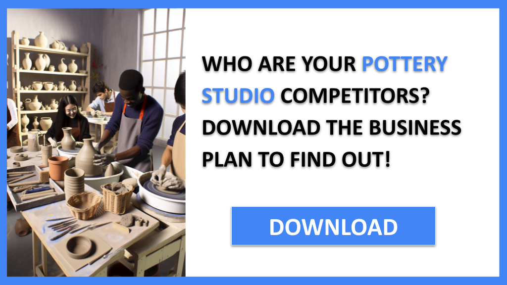 Business Plan Example for Pottery Studio - Pottery Studio Competition Study- CTA1