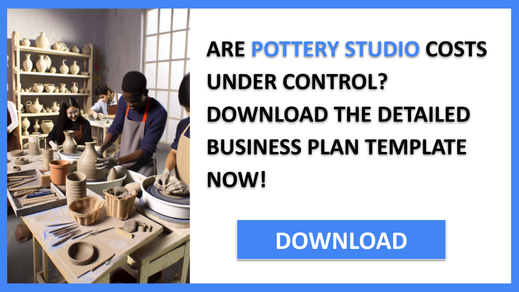 Business Plan Example for Pottery Studio - Pottery Studio Costs- CTA1