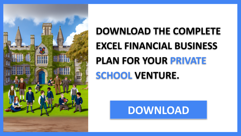 Business Plan Example for Private School - Private School Financial Plan- CTA2