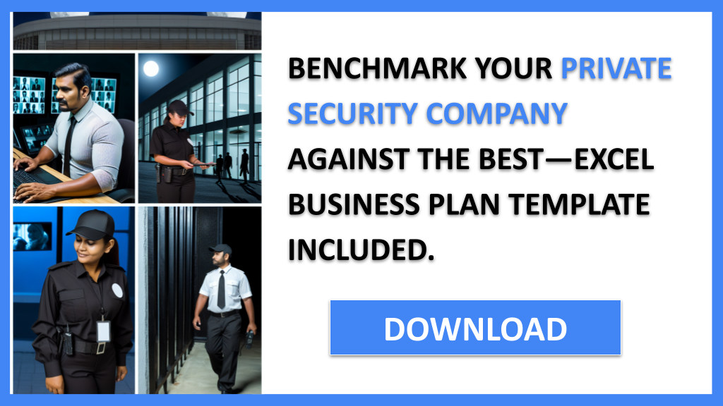 Business Plan Example for Private Security Company - Private Security Company Competition Study- CTA2