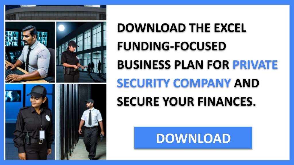 Business Plan Example for Private Security Company - Private Security Company Funding Options- CTA2