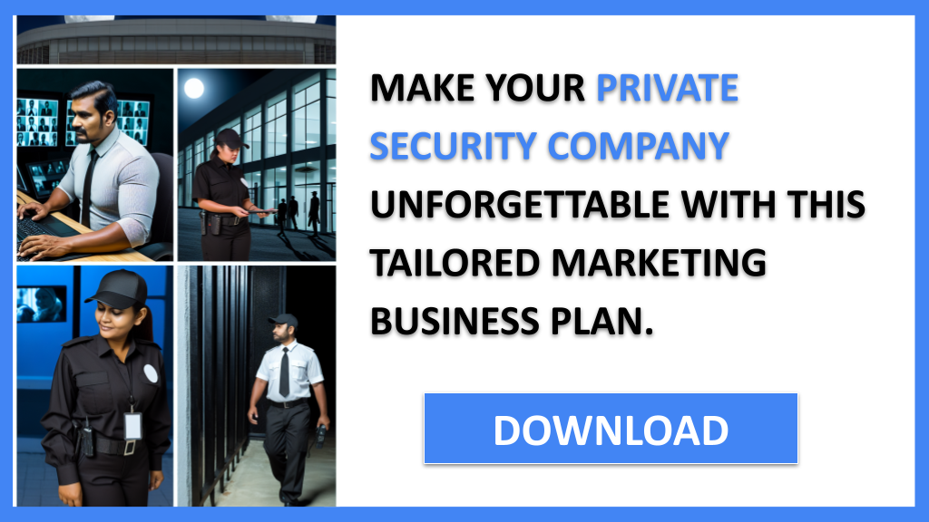 Business Plan Example for Private Security Company - Private Security Company Marketing Plan- CTA3