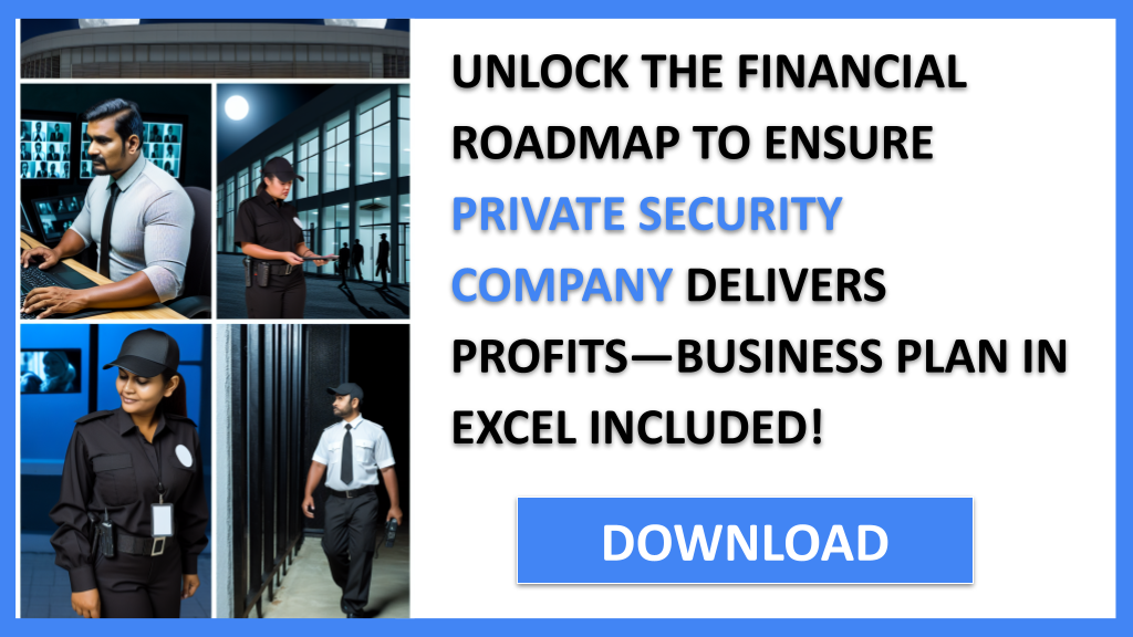 Business Plan Example for Private Security Company - Private Security Company Profitability- CTA2