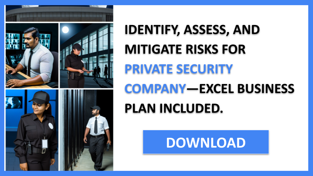 Business Plan Example for Private Security Company - Private Security Company Risk Management- CTA2