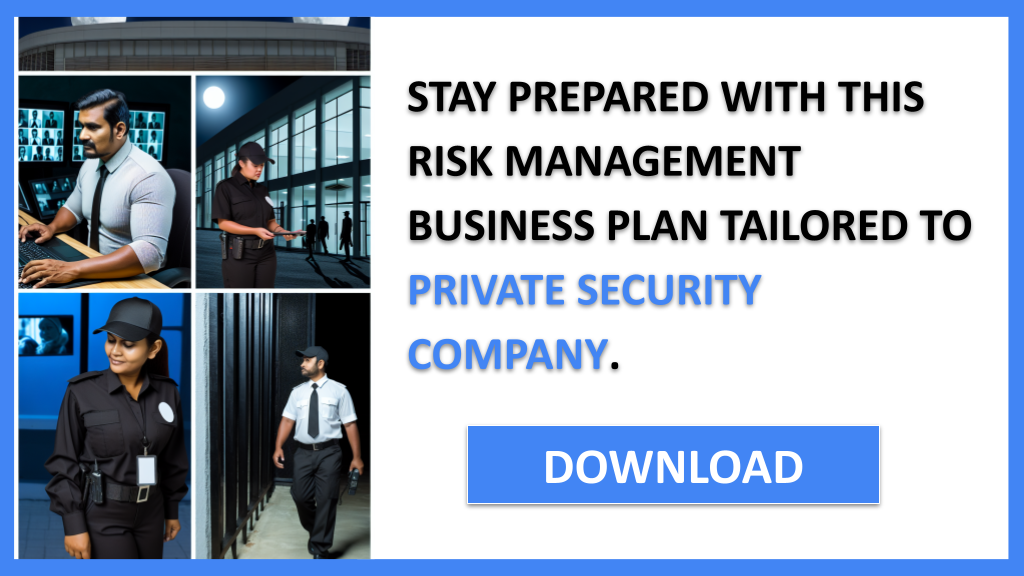 Business Plan Example for Private Security Company - Private Security Company Risk Management- CTA3