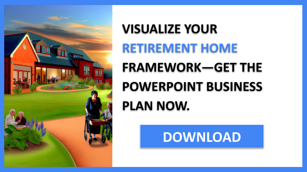 Business Plan Example for Retirement Home - Retirement Home Business Model Canvas- CTA3