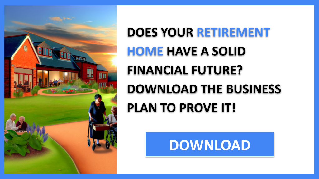 Business Plan Example for Retirement Home - Retirement Home Financial Plan- CTA1
