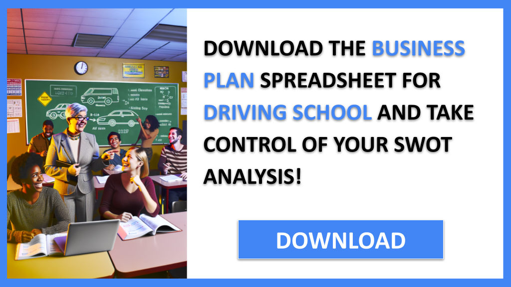 Business Plan Example for Driving School - Driving School SWOT Analysis- CTA3