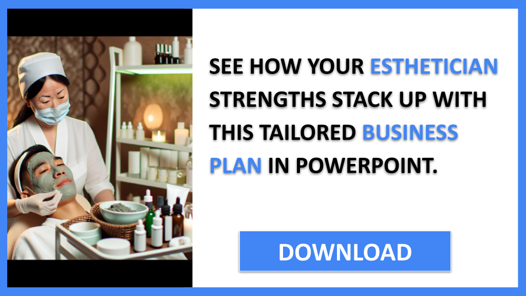 Business Plan Example for Esthetician - Esthetician SWOT Analysis- CTA2