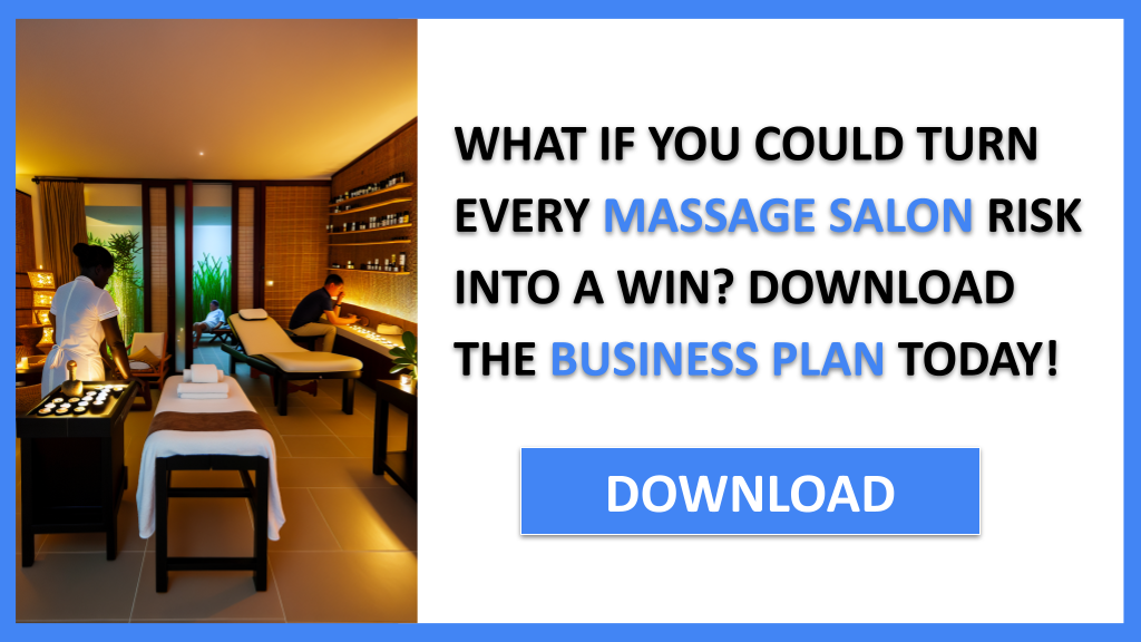 Business Plan Example for Massage Salon - Massage Salon SWOT Analysis- CTA1