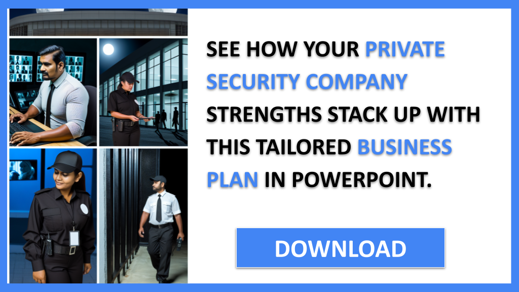 Business Plan Example for Private Security Company - Private Security Company SWOT Analysis- CTA2