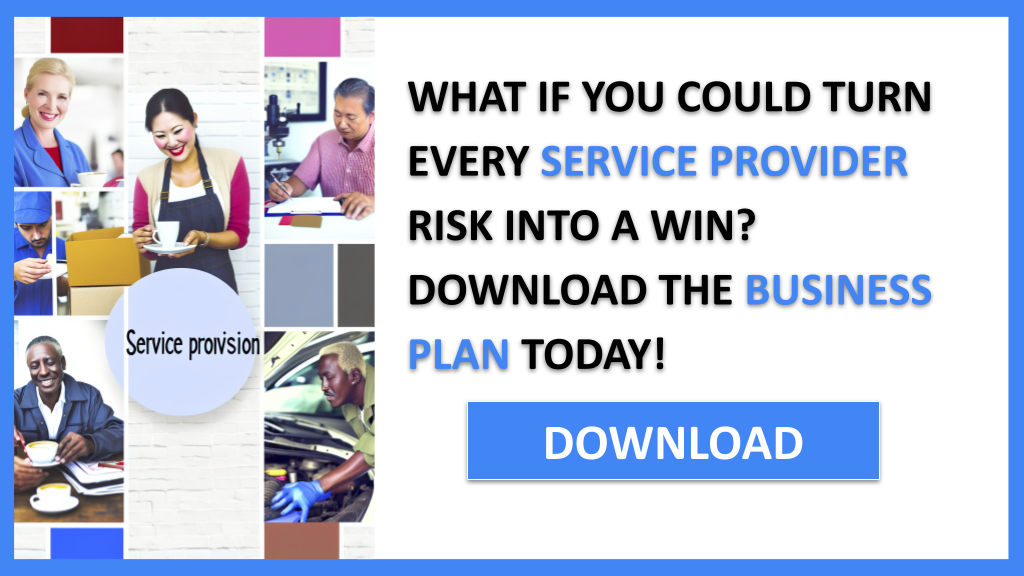 Business Plan Example for Service Provider - Service Provider SWOT Analysis- CTA1