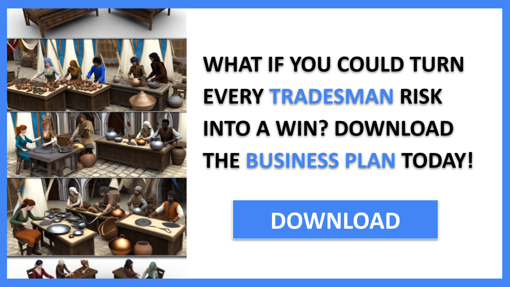 Business Plan Example for Tradesman - Tradesman SWOT Analysis- CTA1