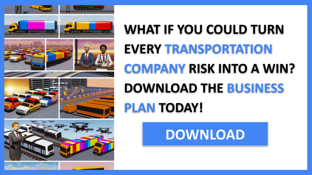 Business Plan Example for Transportation Company - Transportation Company SWOT Analysis- CTA1