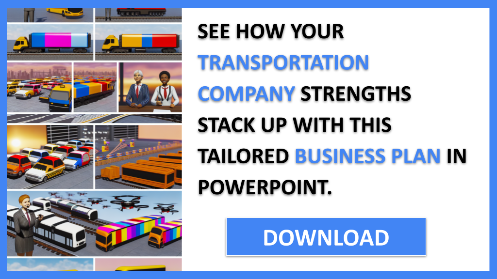 Business Plan Example for Transportation Company - Transportation Company SWOT Analysis- CTA2