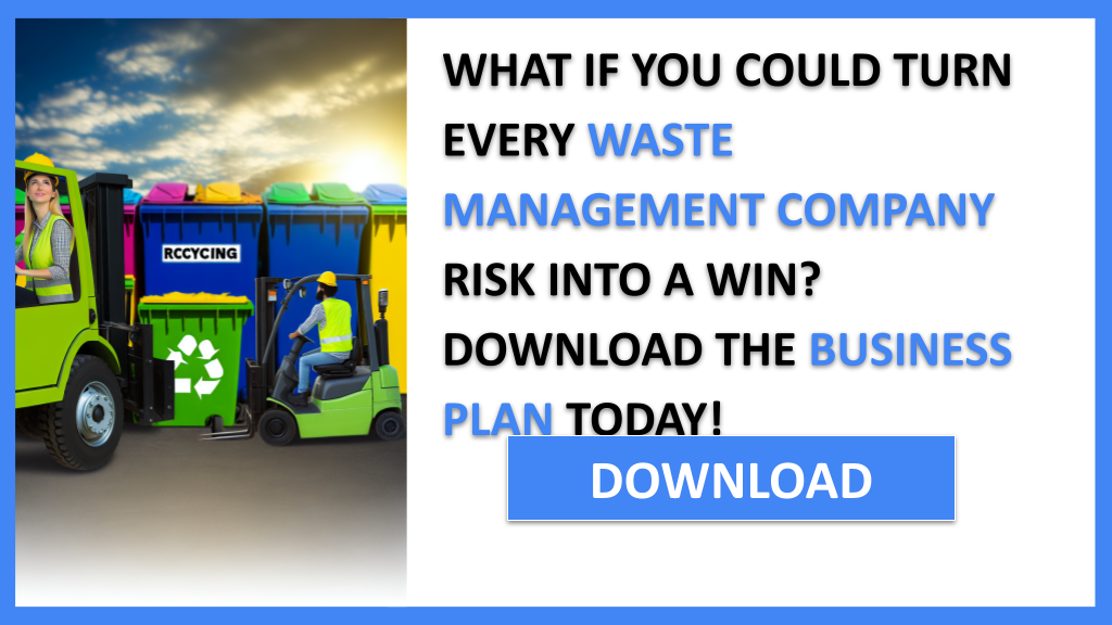 Business Plan Example for Waste Management Company - Waste Management Company SWOT Analysis- CTA1