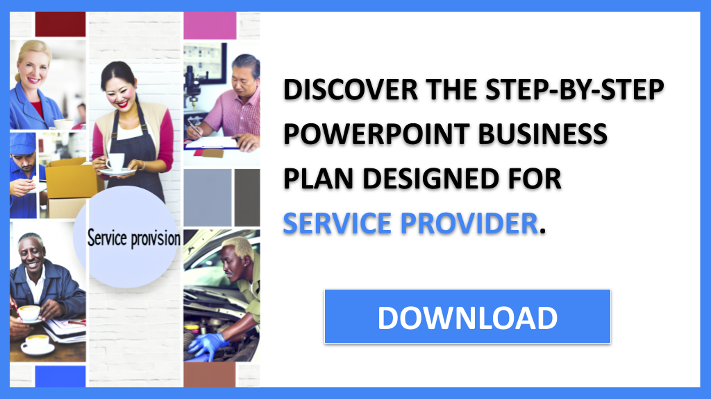 Business Plan Example for Service Provider - Service Provider Business Plan- CTA2