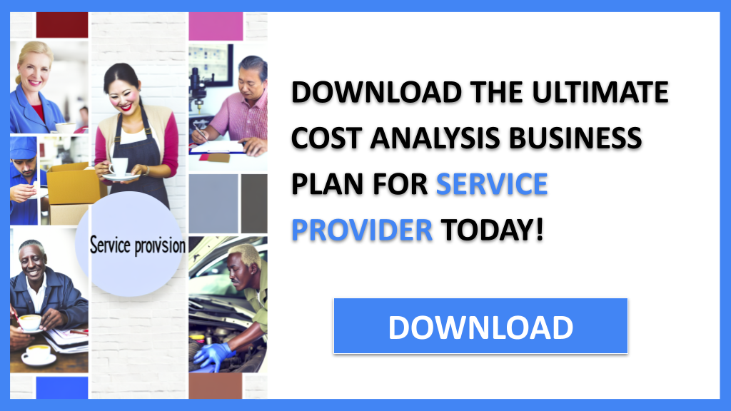Business Plan Example for Service Provider - Service Provider Costs- CTA3