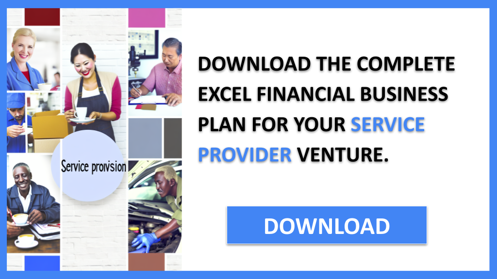 Business Plan Example for Service Provider - Service Provider Financial Plan- CTA2